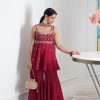 Aaisha Peplum Kurta and Sharara Set