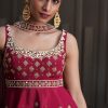 Aaisha Peplum Kurta and Sharara Set - Image 9