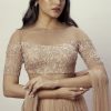 Misha Ombre Gold Lehenga - Image 4