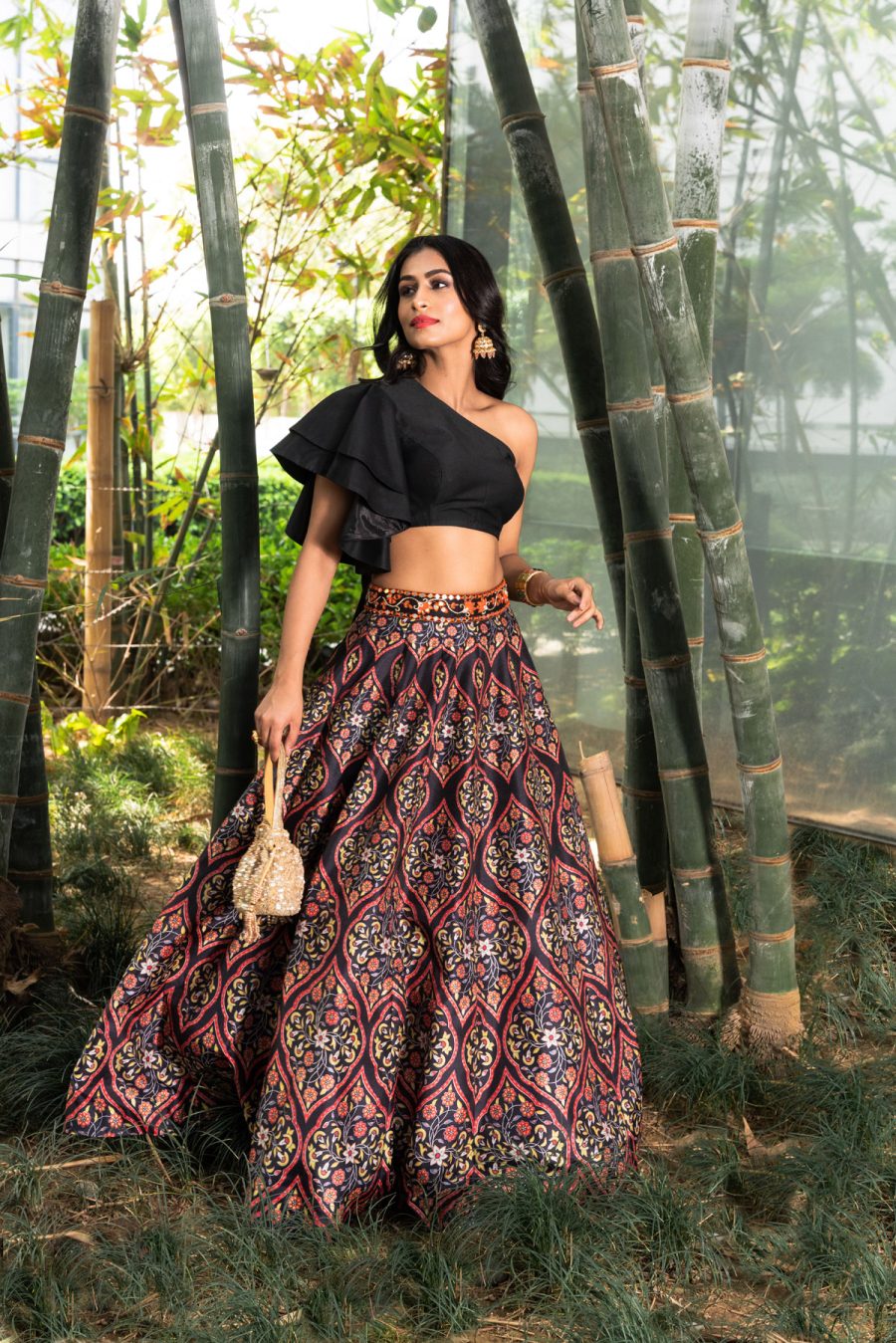 Kaya Lehenga Set Black Thread Co 6
