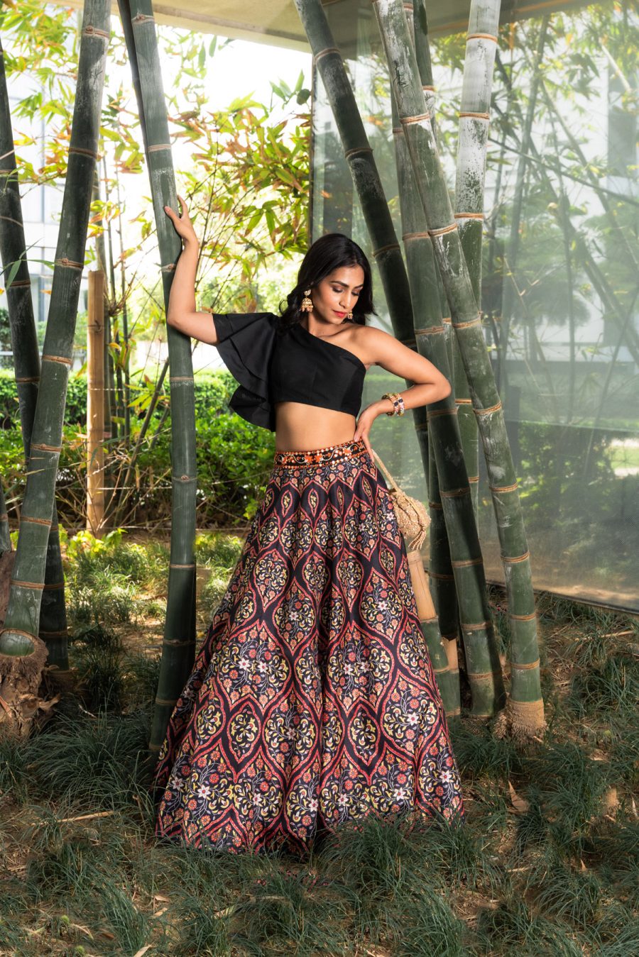 Kaya Lehenga Set Black Thread Co 8