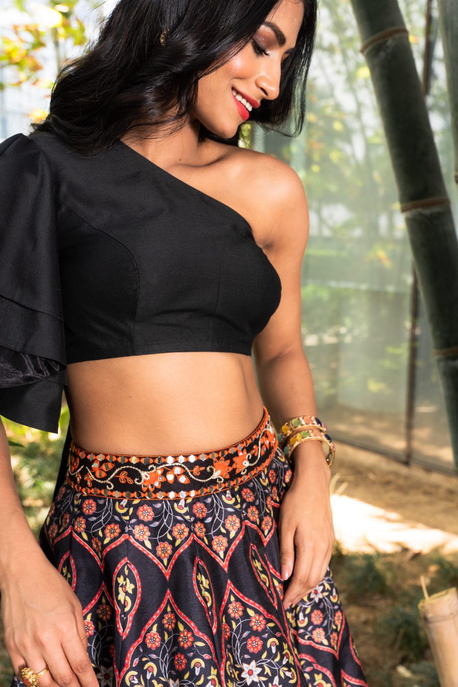 Kaya Lehenga Set Black Thread Co 11