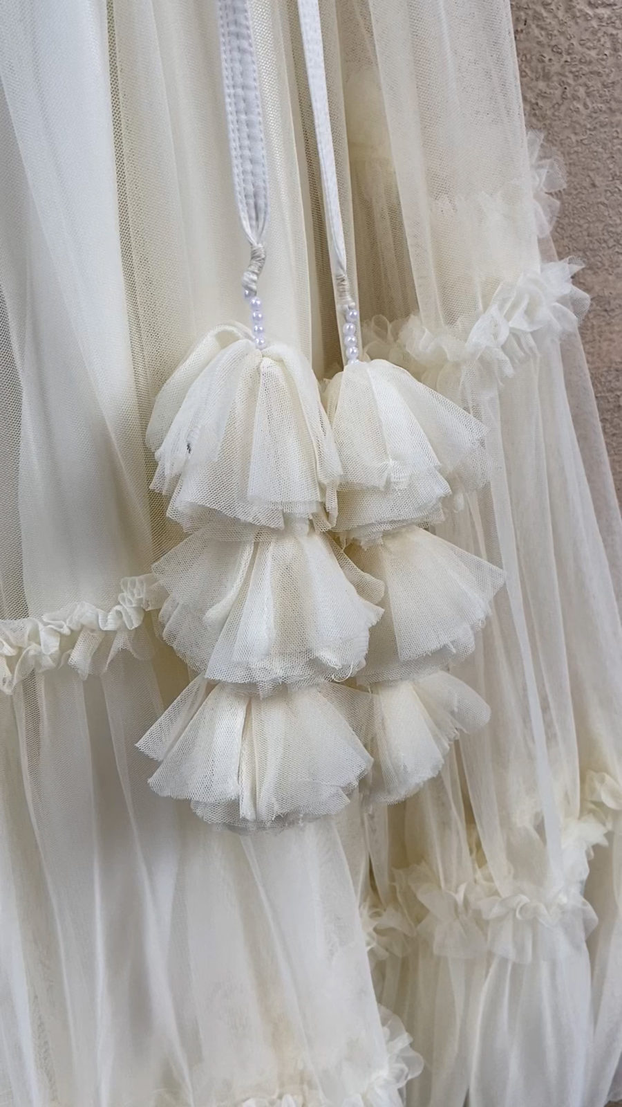 Ivory Tier Lehnega and Bustier Set Black Thread Co 6