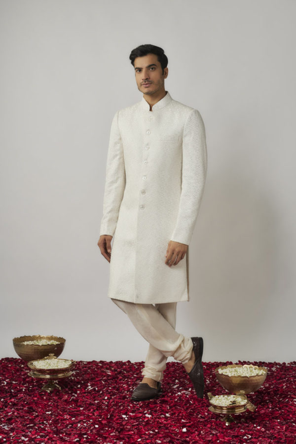 Rajan Sherwani Set Black Thread Co Rajan Sherwani Set Black Thread Co