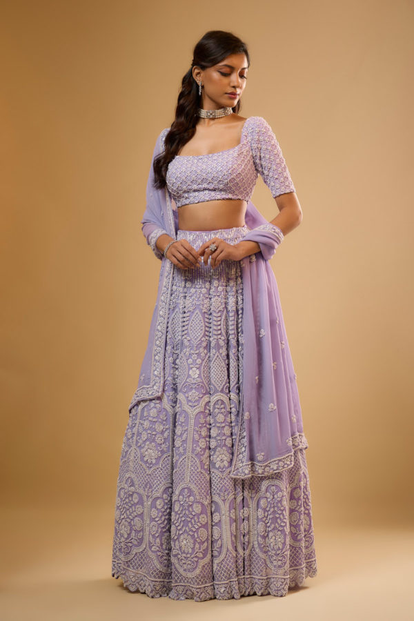 Amala Lehenga Black Thread Co Amala Lehenga Black Thread Co