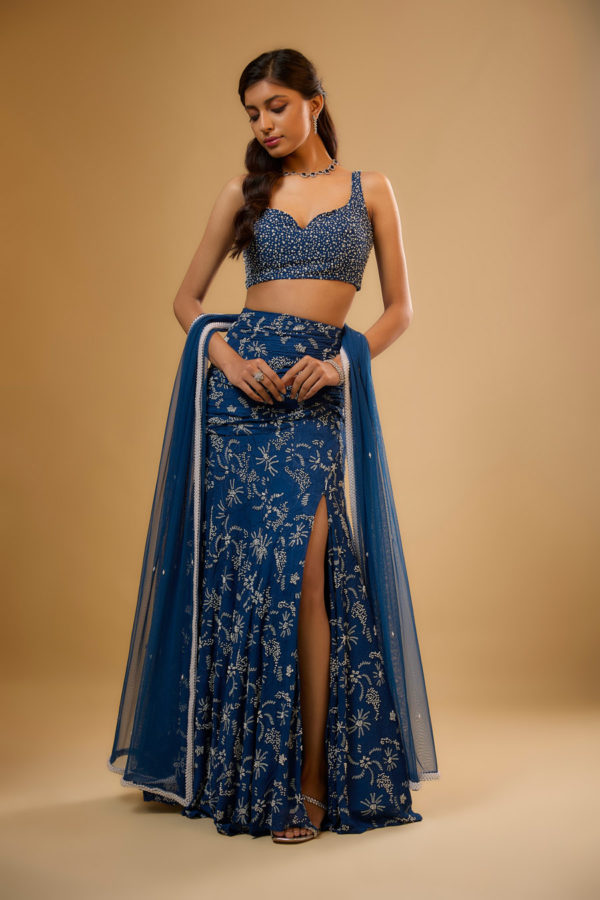 Ashika Lehenga Black Thread Co Ashika Lehenga Black Thread Co