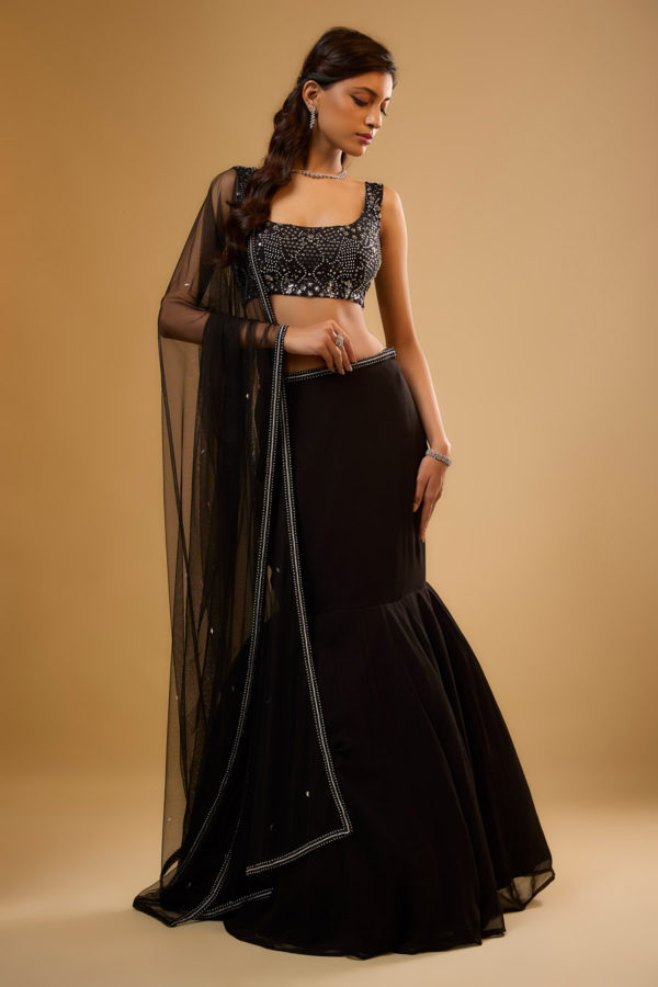 Imara Lehenga Black Thread Co Imara Lehenga Black Thread Co