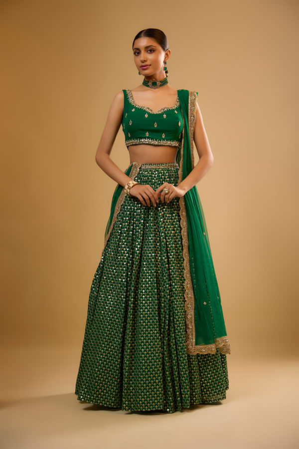 Kashvi Lehenga Black Thread Co