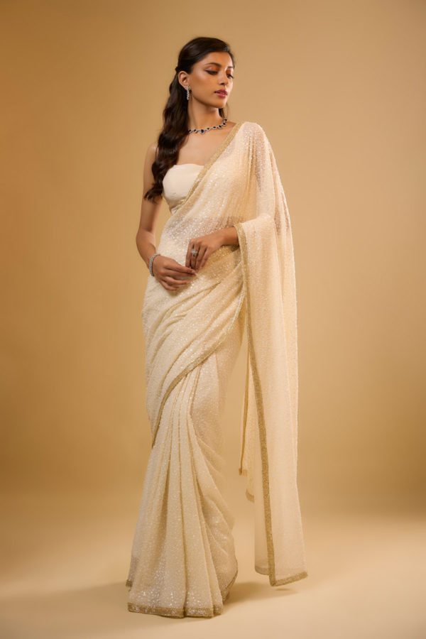 Lila Saree Set Black Thread Co