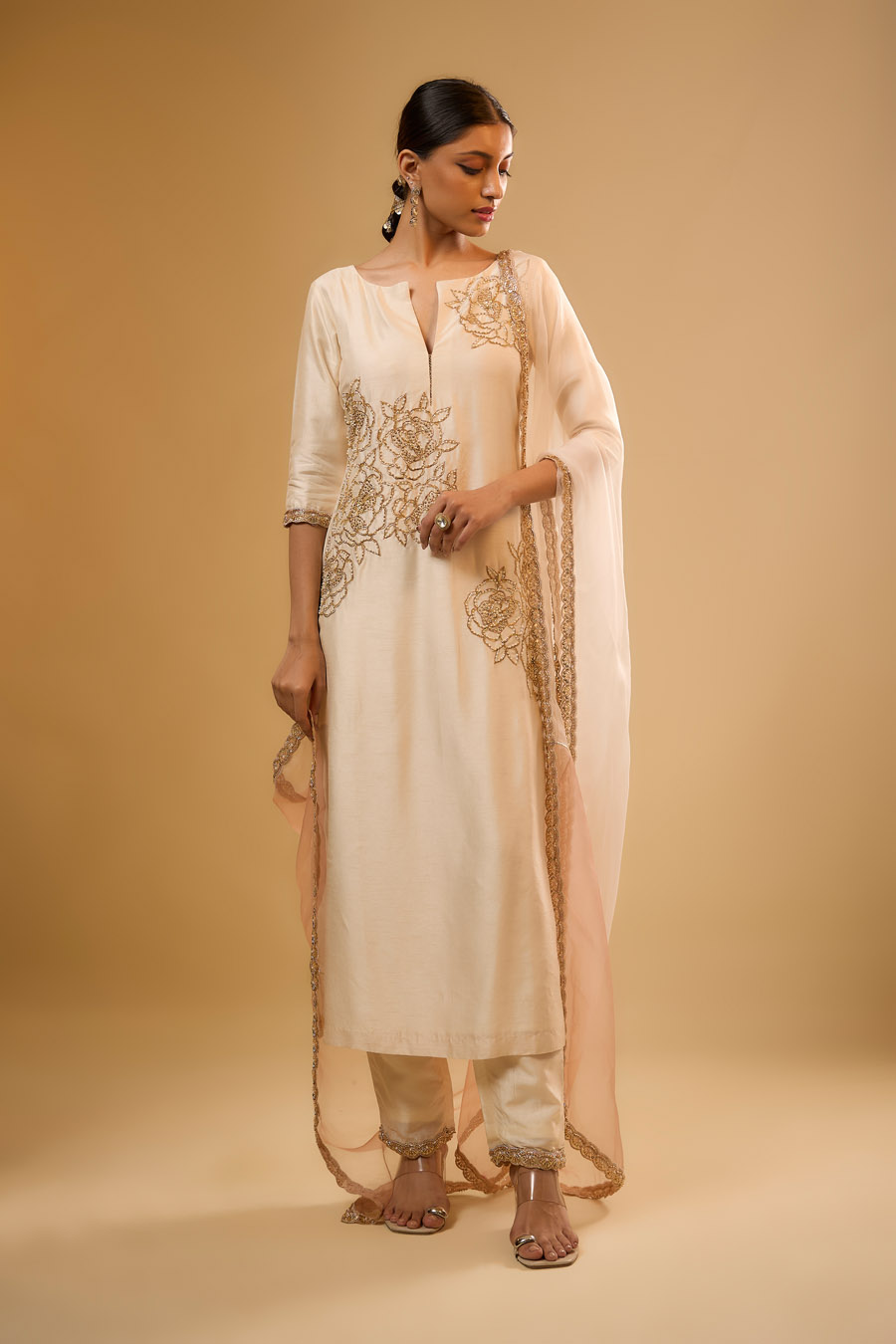 Twisha Anarkali Black Thread Co 2