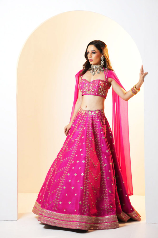Rania Lehenga Set Black Thread Co Rania Lehenga Set Black Thread Co