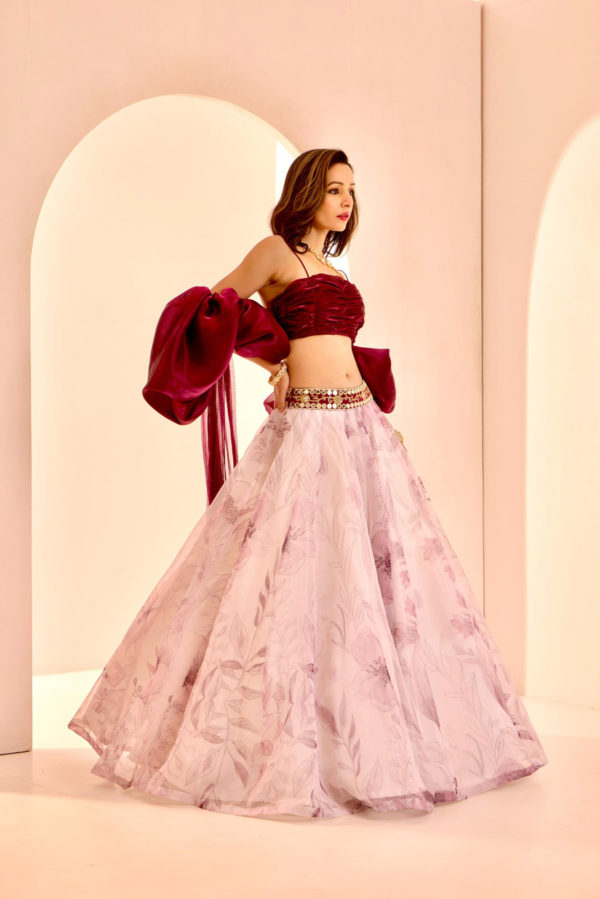 Ruby Lehenga Set Black Thread Co Ruby Lehenga Set Black Thread Co