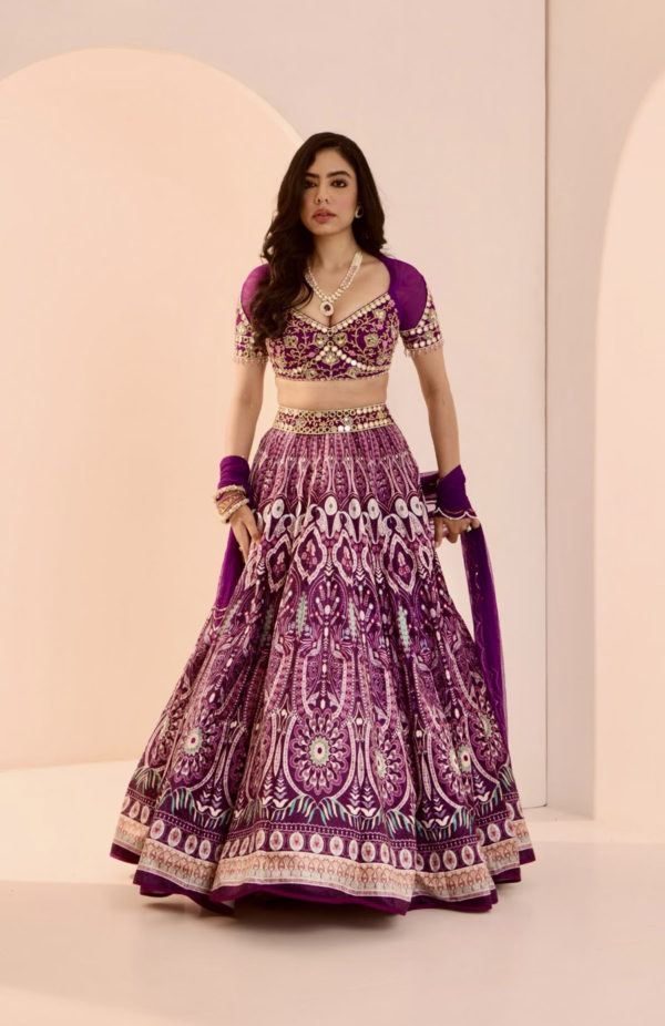 Sitara Lehenga Set Black Thread Co Sitara Lehenga Set Black Thread Co