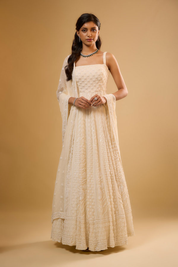 Tridha Anarkali Black Thread Co Tridha Anarkali Black Thread Co