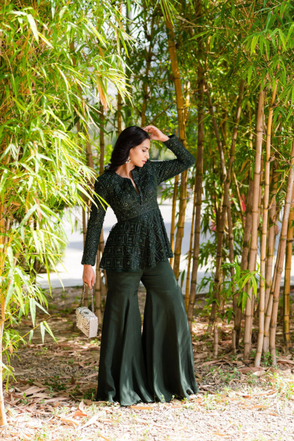 Tarah Sharara Set Black Thread Co 3 Tarah Sharara Set Black Thread Co 3