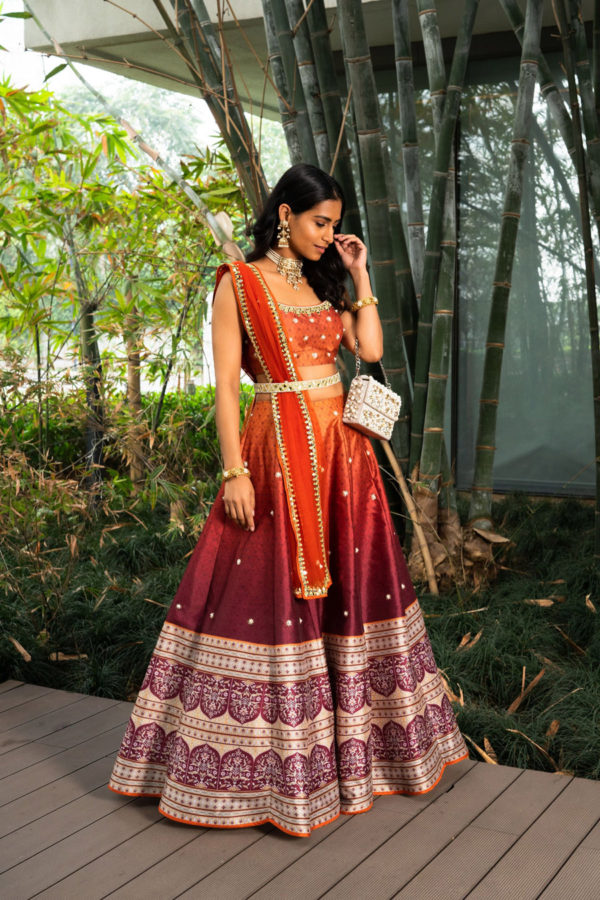 Zeenat Lehenga Set Black Thread Co Zeenat Lehenga Set Black Thread Co