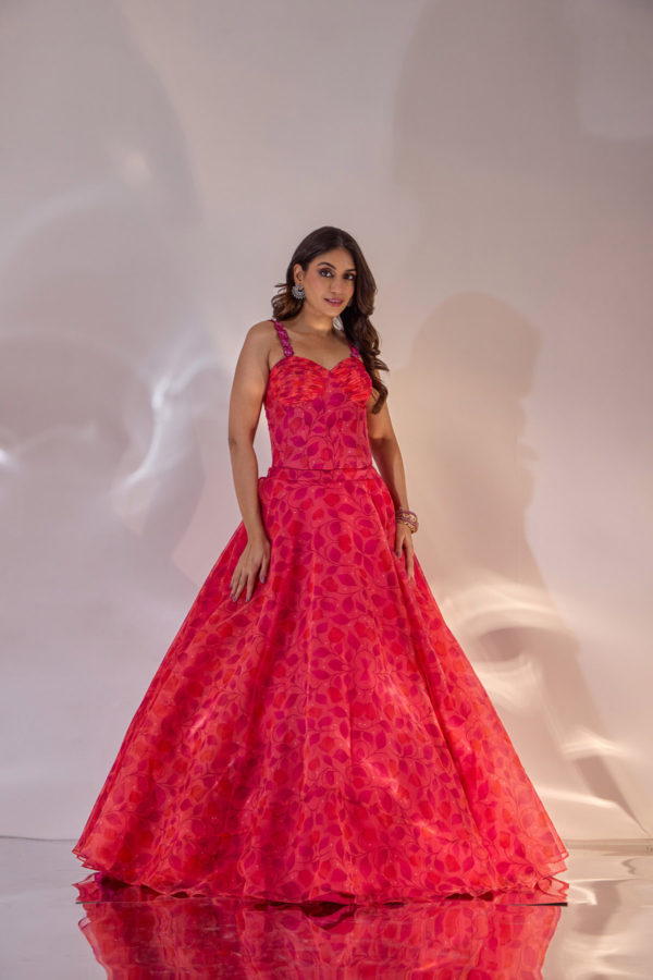 Annabelle Corset and Lehenga Set Black Thread Co Annabelle Corset and Lehenga Set Black Thread Co