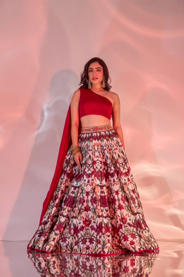Kairah Lehenga Set Black Thread Co