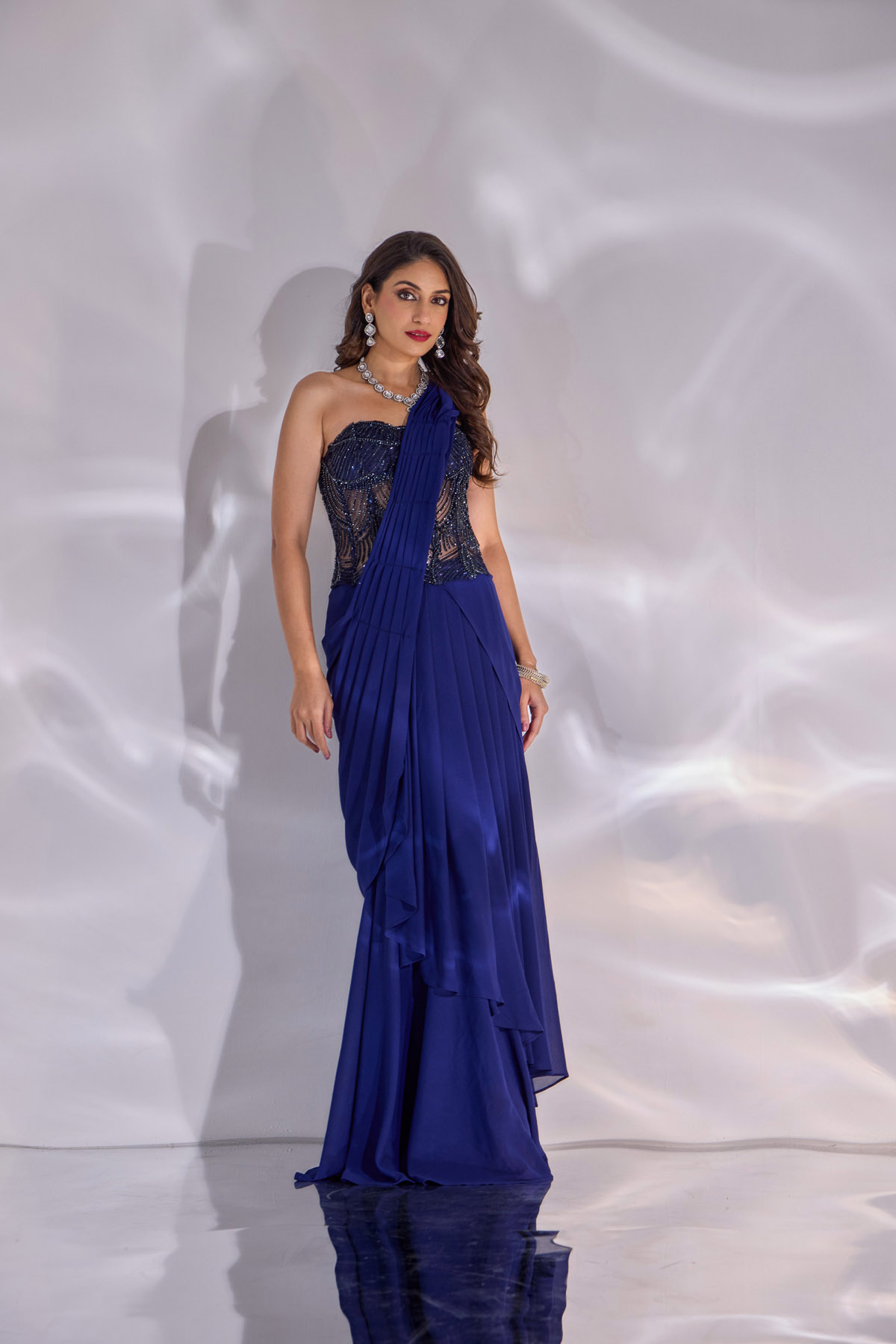 Scarlett Saree Set Black Thread Co