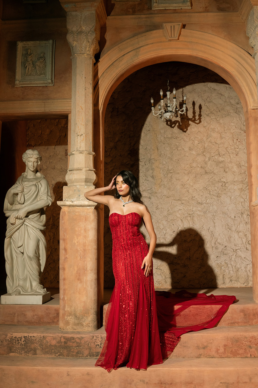 SYRENA GOWN Black Thread Co