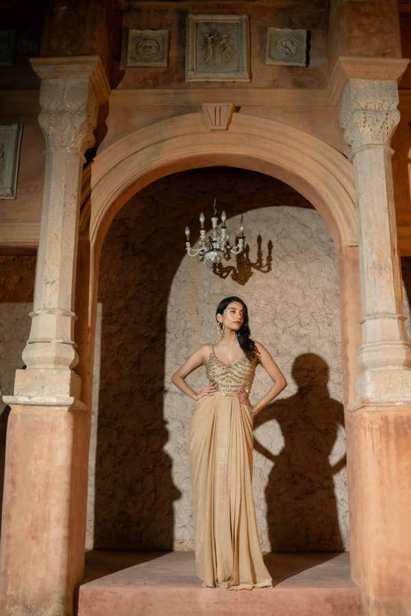THIANA GOWN Black Thread Co