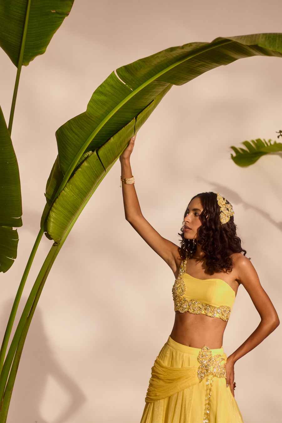 BLOSSOM LEHENGA SET Black Thread Co 6 BLOSSOM LEHENGA SET Black Thread Co 6