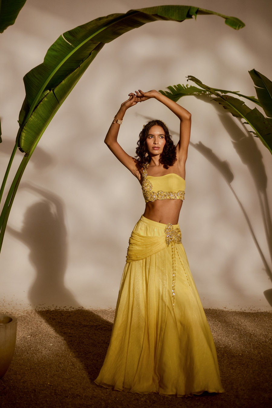 BLOSSOM LEHENGA SET Black Thread Co 4 BLOSSOM LEHENGA SET Black Thread Co 4