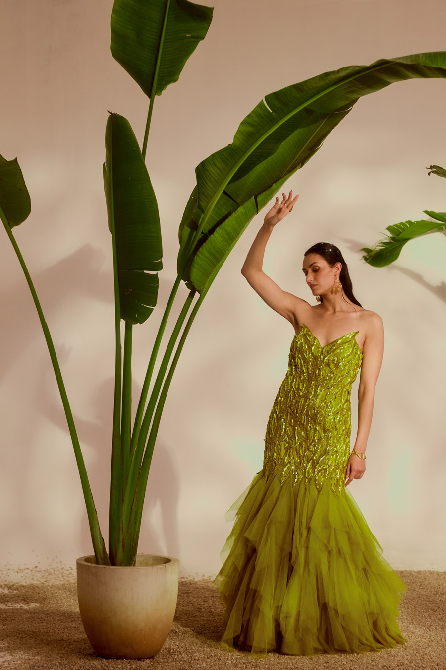 FAUNA APPLIQUE GOWN Black Thread Co 5 FAUNA APPLIQUE GOWN Black Thread Co 5