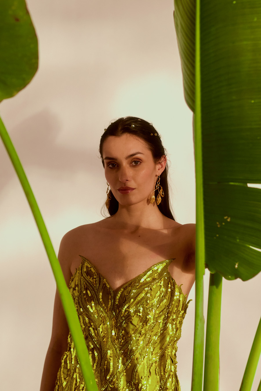 FAUNA APPLIQUE GOWN Black Thread Co 8 FAUNA APPLIQUE GOWN Black Thread Co 8