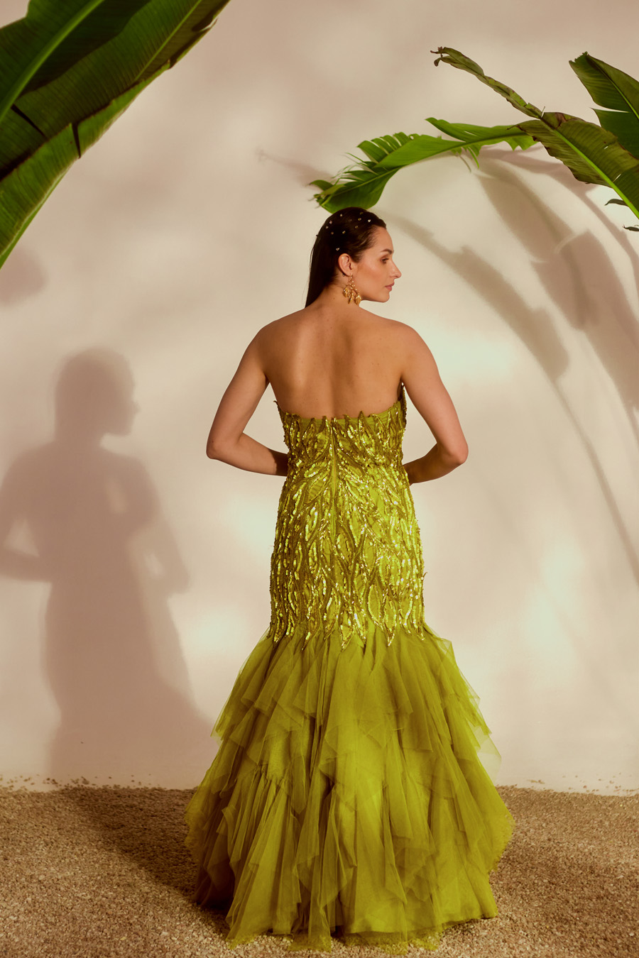 FAUNA APPLIQUE GOWN Black Thread Co 4 FAUNA APPLIQUE GOWN Black Thread Co 4