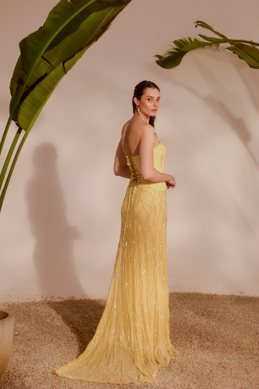 LANI CORSET AND SKIRT SET Black Thread Co LANI CORSET AND SKIRT SET Black Thread Co