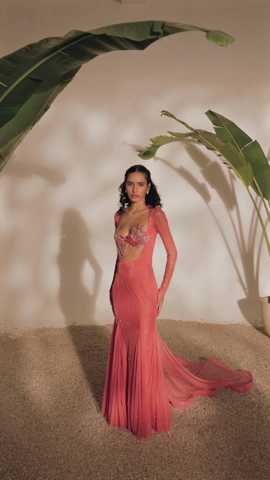 LOVEBIRDS GODET GOWN Black Thread Co 4 LOVEBIRDS GODET GOWN Black Thread Co 4