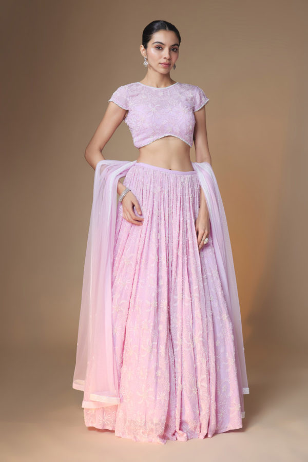 Jasper Lehenga Blouse Set Black Thread Co