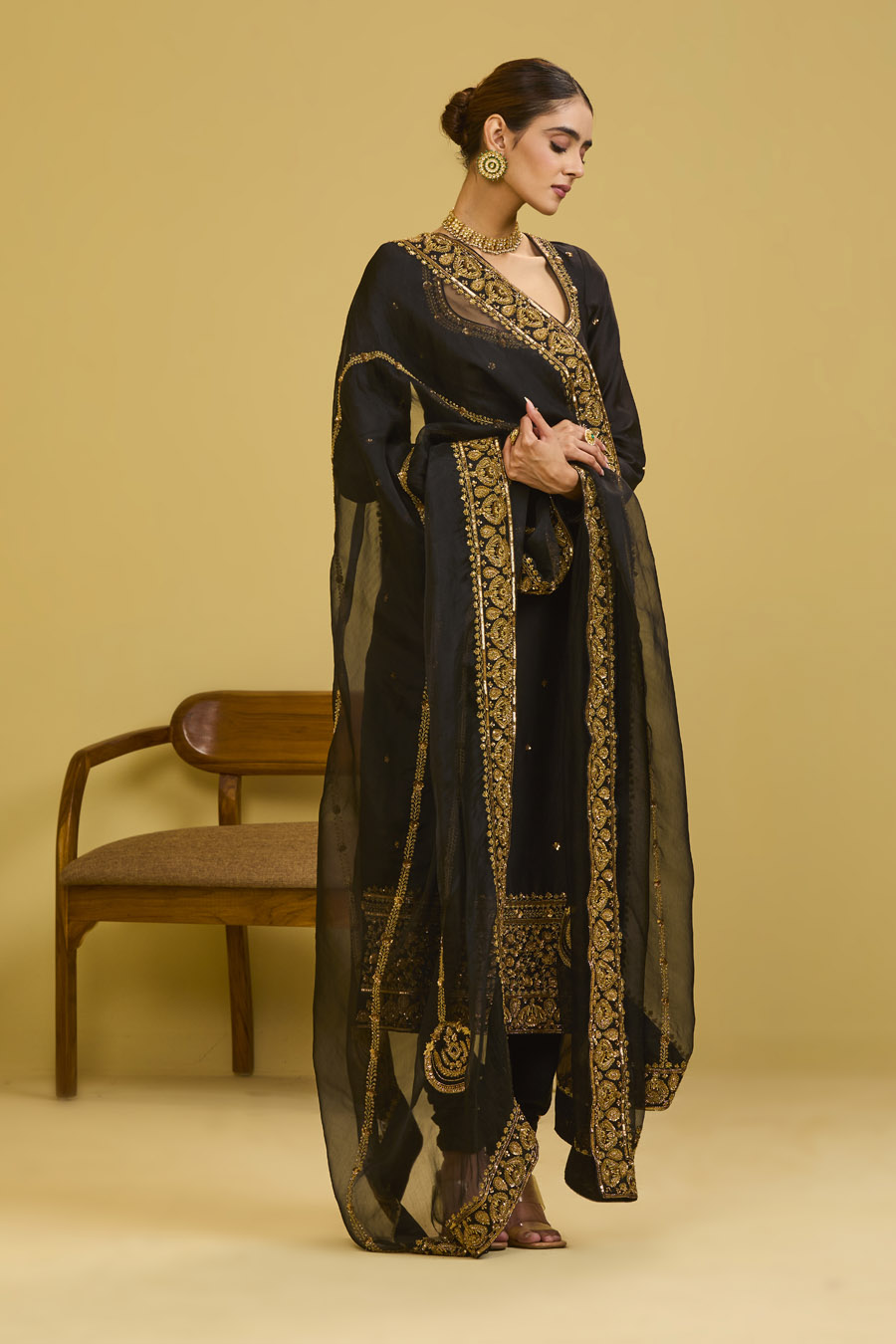 Black Kurta Set Black Thread Co 6 Black Kurta Set Black Thread Co 6