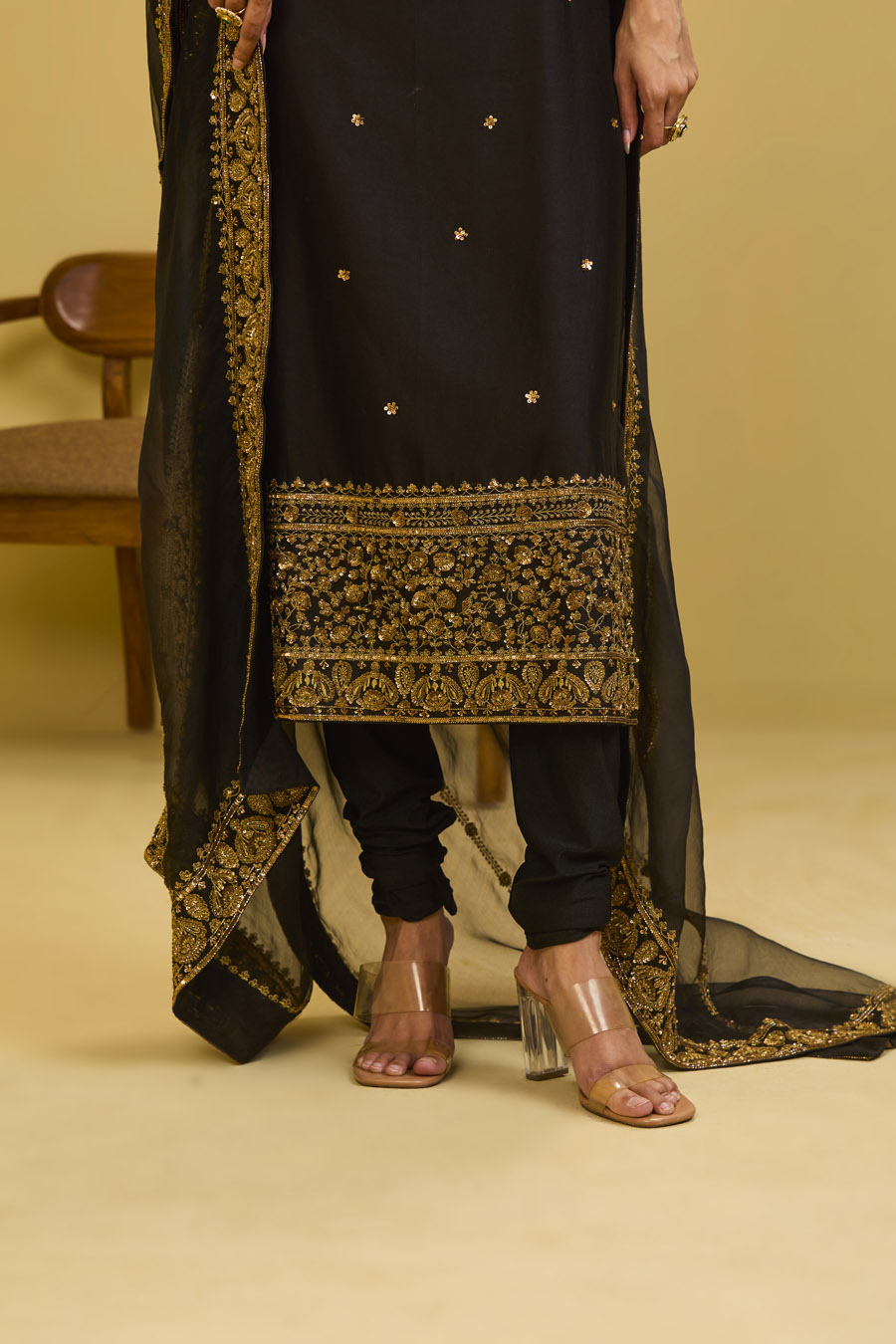 Black Kurta Set Black Thread Co 7 Black Kurta Set Black Thread Co 7