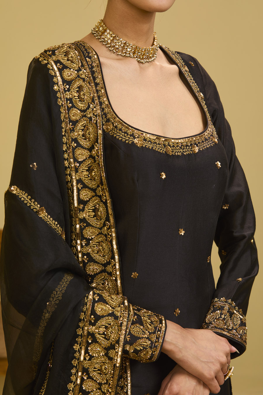 Black Kurta Set Black Thread Co 8 Black Kurta Set Black Thread Co 8