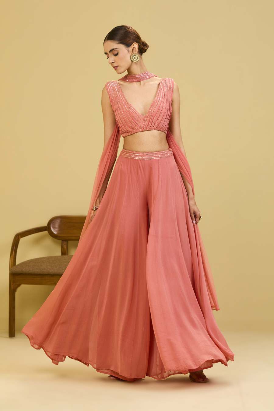 Pink Palazzo Set Black Thread Co 8 Pink Palazzo Set Black Thread Co 8
