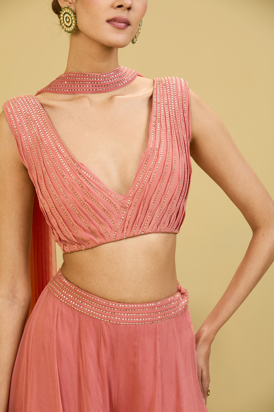Pink Palazzo Set Black Thread Co 9 Pink Palazzo Set Black Thread Co 9
